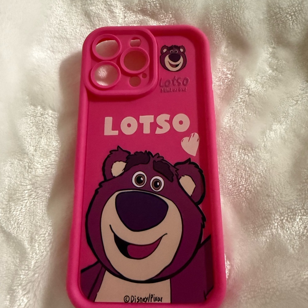 Disney Pixar Lotso Pink iPhone 16 Pro Max Case